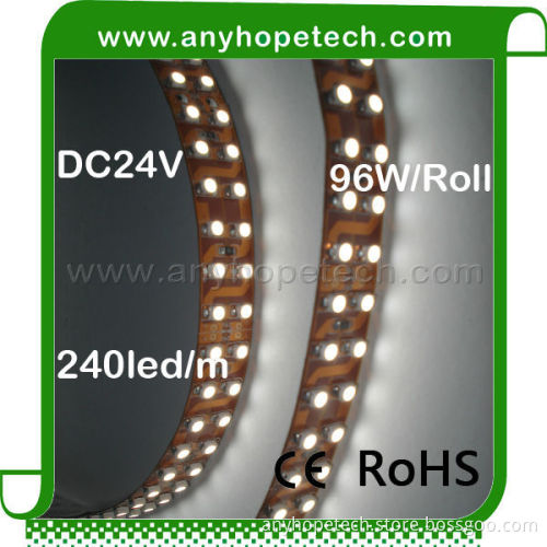 Indoor smd 3528 240ledm cheap led flexible strip light